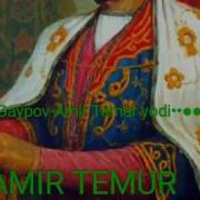 Rustam Goyipov Amir Temur