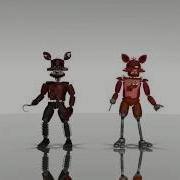 Mmd Scream Foxy And Nightmare Foxy