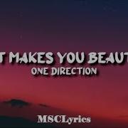 One Direction What Makes You Beautiful Lyrics