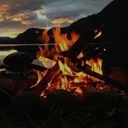 Night Steady Campfire Fireplace Ambient Music