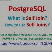 Postgresql Tutorials Self Joins In Postgresql Postgresql Joins Training2Sql Msbi