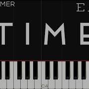 Hans Zimmer Time Piano Tutorial Cover