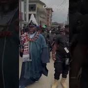 Asari Dokubo Wears Traditional Outfit Display Rpg And Assault Rifles While Walking To An Event