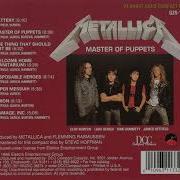 Metallica Master Of Puppets Remastered 2017