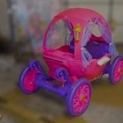 Dynacraft 24V Disney Princess Carriage Ride On Powerwheels With