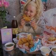 Popeyes Fried Chicken Eating Show Mukbang Watch Me Eat