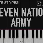 White Stripes Seven Nation Army Piano