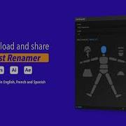 Fast Renamer For After Effects Aescripts Aeplugins