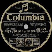 There S A Time And Place For Everything Al Bowlly