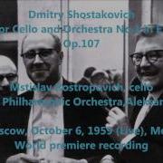 Shostakovich Cello Concerto 1 Gauk