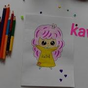 Kawaii Рисунки Как Нарисовать Кавайную Девочку Зайку Diy Kawaii