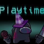 Fnf Playtime But Grey Crewmate Sing It