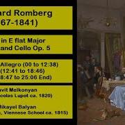 Bernhard Romberg 1767 1841 Sonata Op 5