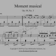 Rosemary Standle Moment Musical In F Minor D 780 Op 94 No 3