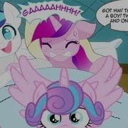 Mommy Cadence Loves Her Big Baby My Little Pony Ride Comic