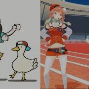 Kiara And Subaru Recreated The Hey Ya Duck Meme In 3D With Music Vp Ch