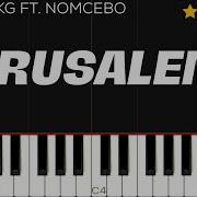 Master Kg Jerusalema Feat Nomcebo Easy Piano Tutorial Phianonize