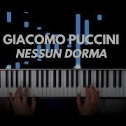 Puccini Nessun Dorma Piano Version