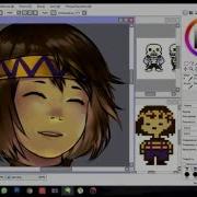 Solartale Sans Frisk Speedpaint