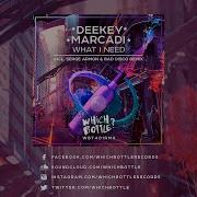 What I Need Radio Edit Deekey Marcadi