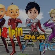 Shiva Antv Upinipin Frozen Elsa Super Animasi Into Avenger Ironman