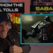 Sabaton For Whom The Bell Tolls Metallica Cover Reaction