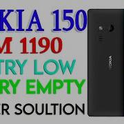 Nokia 150 Battery Empty