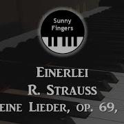 Einerlei Op 69 No 3 Strauss