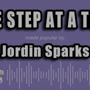 Jordin Sparks One Step At A Time Karaoke Version Party Tyme Karaoke Channel