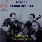 String Quartet No 18 In A Major K 464 Ii Minuet Trio Pascal String