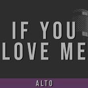 If You Love Me L Alto Guide Haven Music Ministries