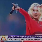 Aleyna Tilki Türk Telekom Stadında Galatasaray