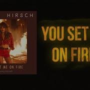 Mirko Hirsch Feat Galaxy You Set Me On Fire Official Lyrics Visualizer 80S Eurodisco 2024