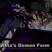 Black Clover Asta Demon Theme