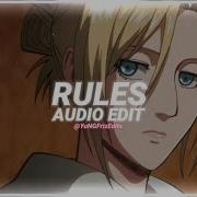 Rules Edit Audio