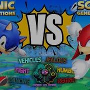 Sonic The Hedgehog Vs Knuckles The Echidna Epic Battle