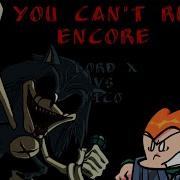 Friday Night Funkin Vs Exe You Can T Run Lord X Vs Pico Cover