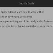 Learn Application Development With Spring 5 The Course Overview Packtpub Com Packt