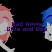 Bad Apple Girls And Boys Version Gacha Club