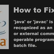 Fix Error Java Javac Is Not Recognized As An Internal Or External Command Boostmytool