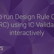 How To Run Layout Versus Schematic Lvs Using Ic Validator Interactively Synopsys Synopsys