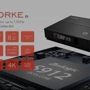 Vorke Z6 Media Playr Медиа Плеер Смарт Приставка Air Mouse Распаковка