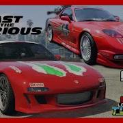 Grand Theft Auto V Dominic Toretto S Rx7 Fast And Furious