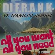 Dj Frank All You Want All You Need Basic J Remix