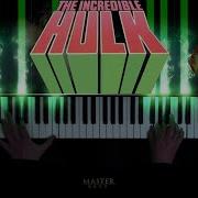 Joe Harnell Theme From The Incredible Hulk 1977 Tv Series Lonely Man Piano Cover Master Keyz