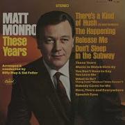 Matt Monro Music To Watch Girls By