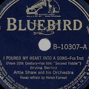 I Poured My Heart Into A Song Artie Shaw