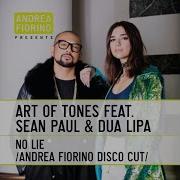 Art Of Tones Feat Sean Paul Dua Lipa No Lie Andrea Fiorino Disco Cut