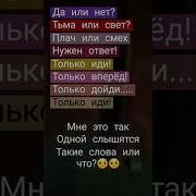Да Или Нет Тьма Или Свет