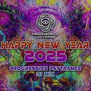 Happy New Year 2025 Mandala Psy Trance